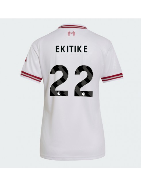 Liverpool Hugo Ekitike #22 Replika Borta Kläder Dam 2026-27 Kortärmad Liverpool Hugo Ekitike #22 Replika Borta Kläder Dam 2026-27 Kortärmad